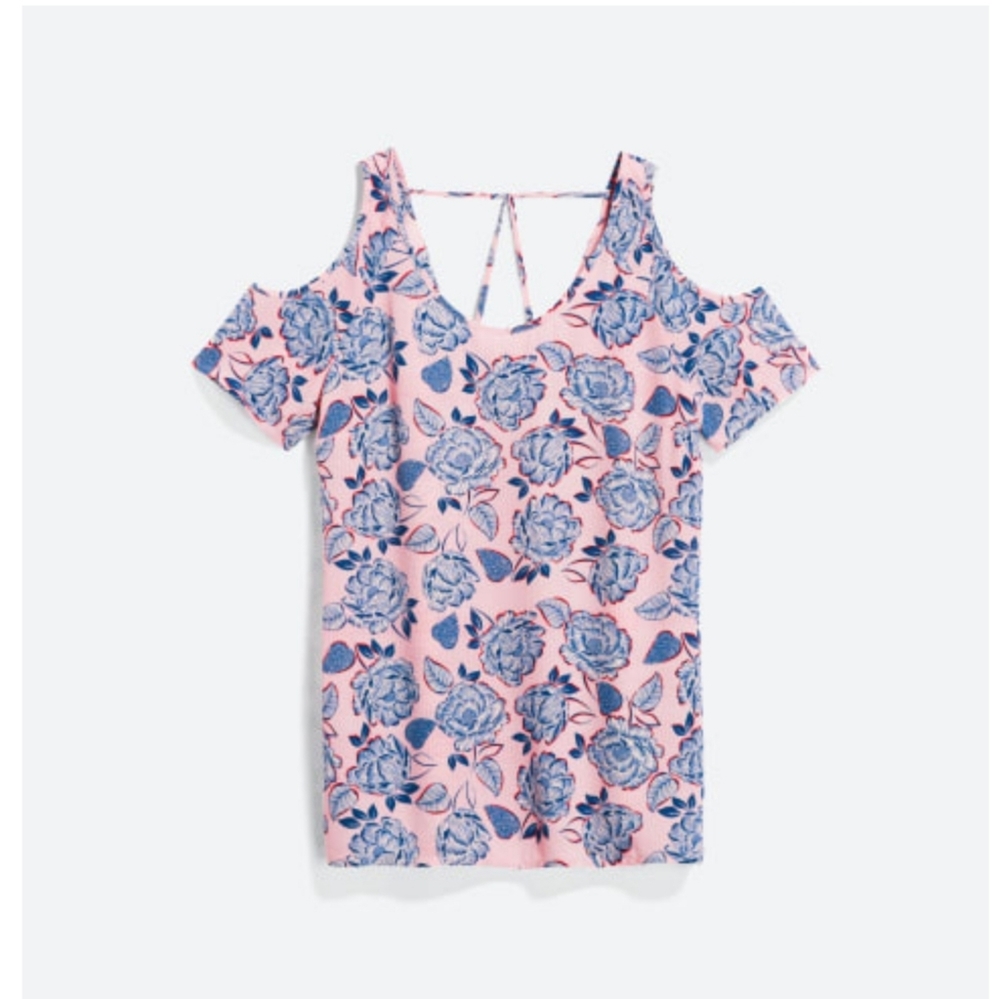 Adriana Cold Shoulder Blouse